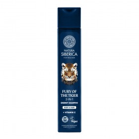 Sampon energizant 2 in 1 pentru corp si par Natura Siberica for Men Fury of the Tiger 250 ml